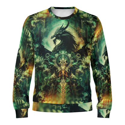 Dragon’s Domain – Unisex Sweater - Enter the Realm of Power, Mystery & Myth