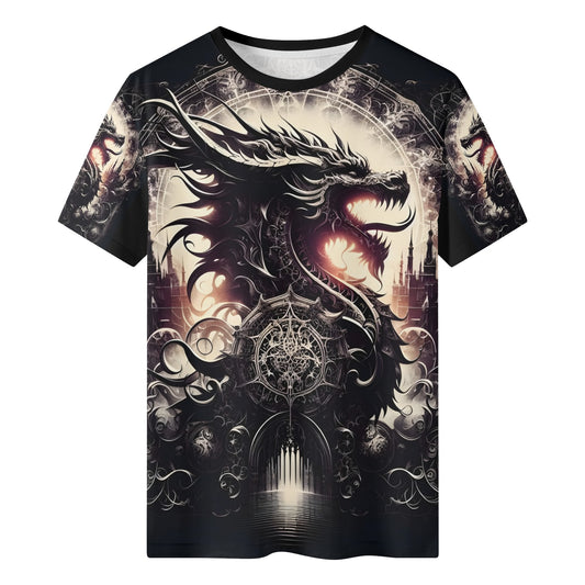 Dragons Dominion Organic Cotton Kids T-Shirt By Loud and Lethal