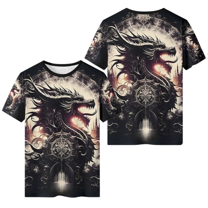 Dragons Dominion Lycra Kids T-Shirt By Loud and Lethal