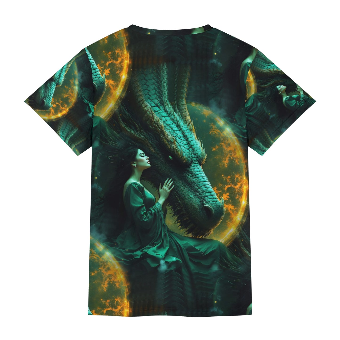 Dragon’s Whisper Unisex T-Shirt: Mystical Design Meets Rebellious Spirit