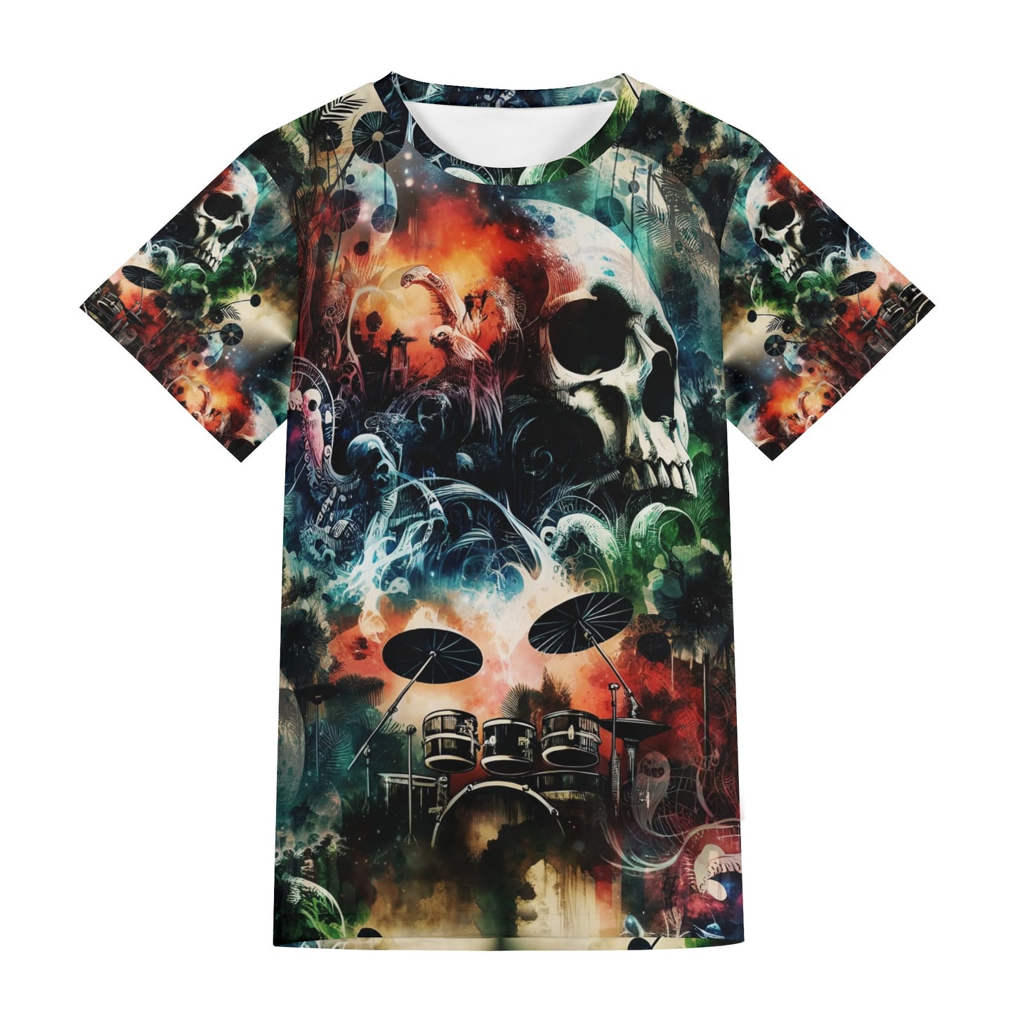 Dreamscape Drums – Unisex T-Shirt - Enter a World of Surreal Style