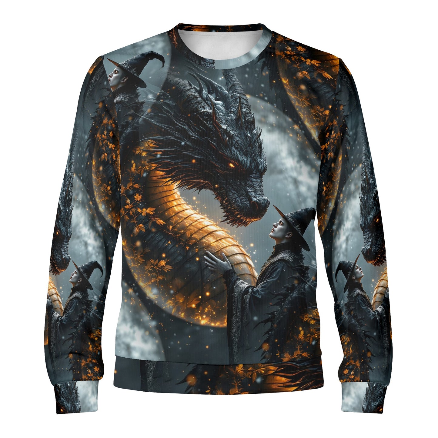 Eclipse Enchanter – Unisex Sweater: Wear the Magic of Fantasy