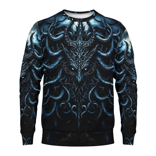 Eldritch Gaze – Poly French Terry Sweatshirt | Loud & Lethal