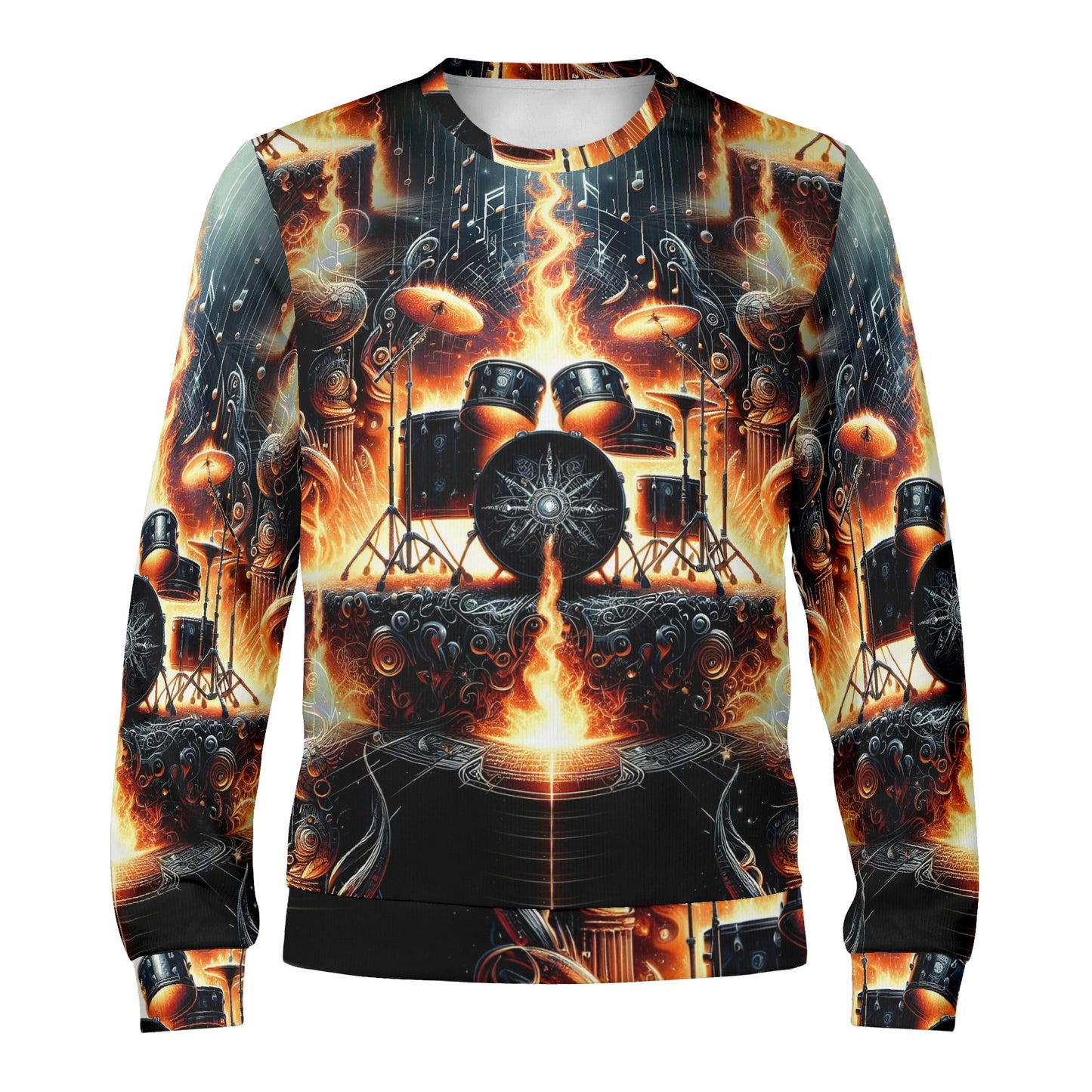 Firestorm Drums - Unisex Sweater – Ignite the Rhythm