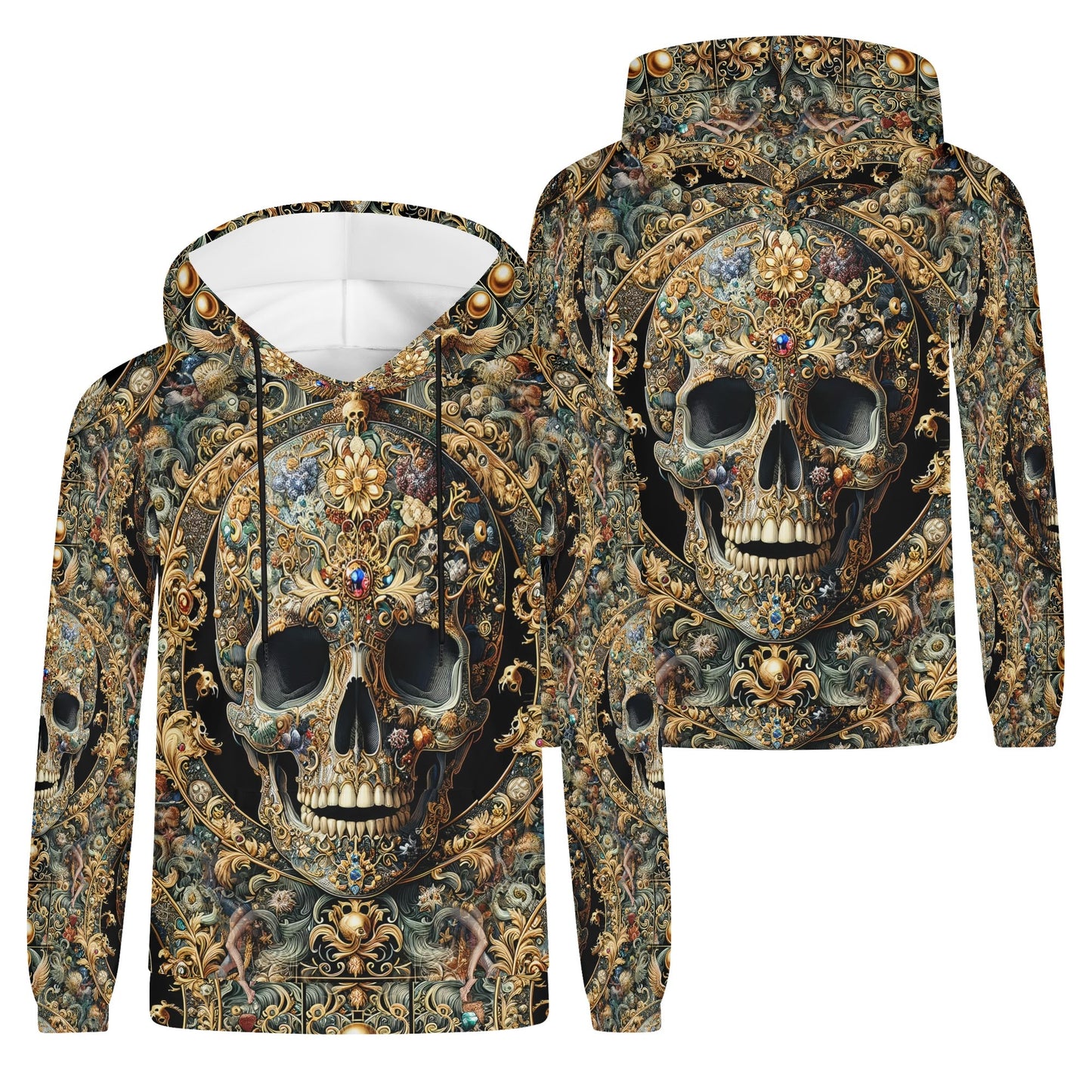 Forbidden Luxury – Unisex Hoodie: A Bold Blend of Mystery and Opulence