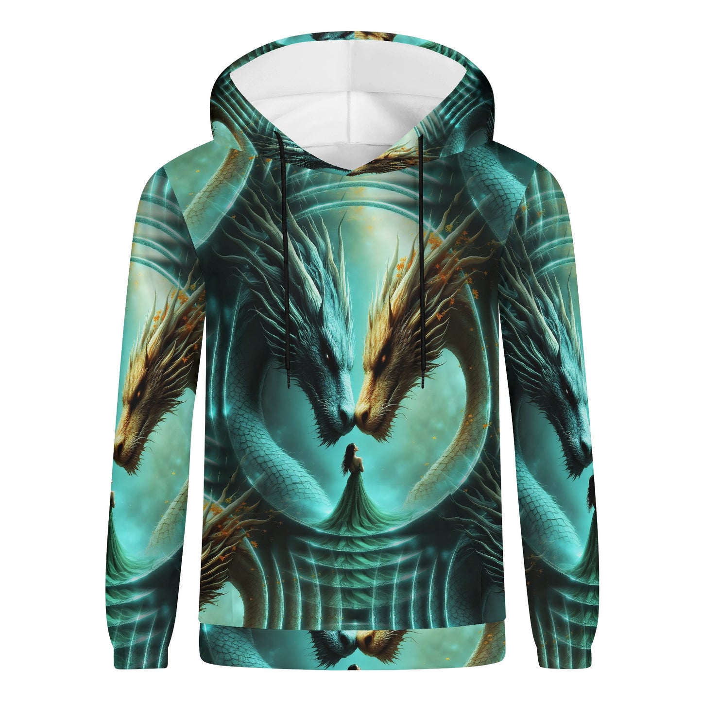 Frost and Fireborn - Unisex Hoodie – Embrace the Mystical Power of Dragons