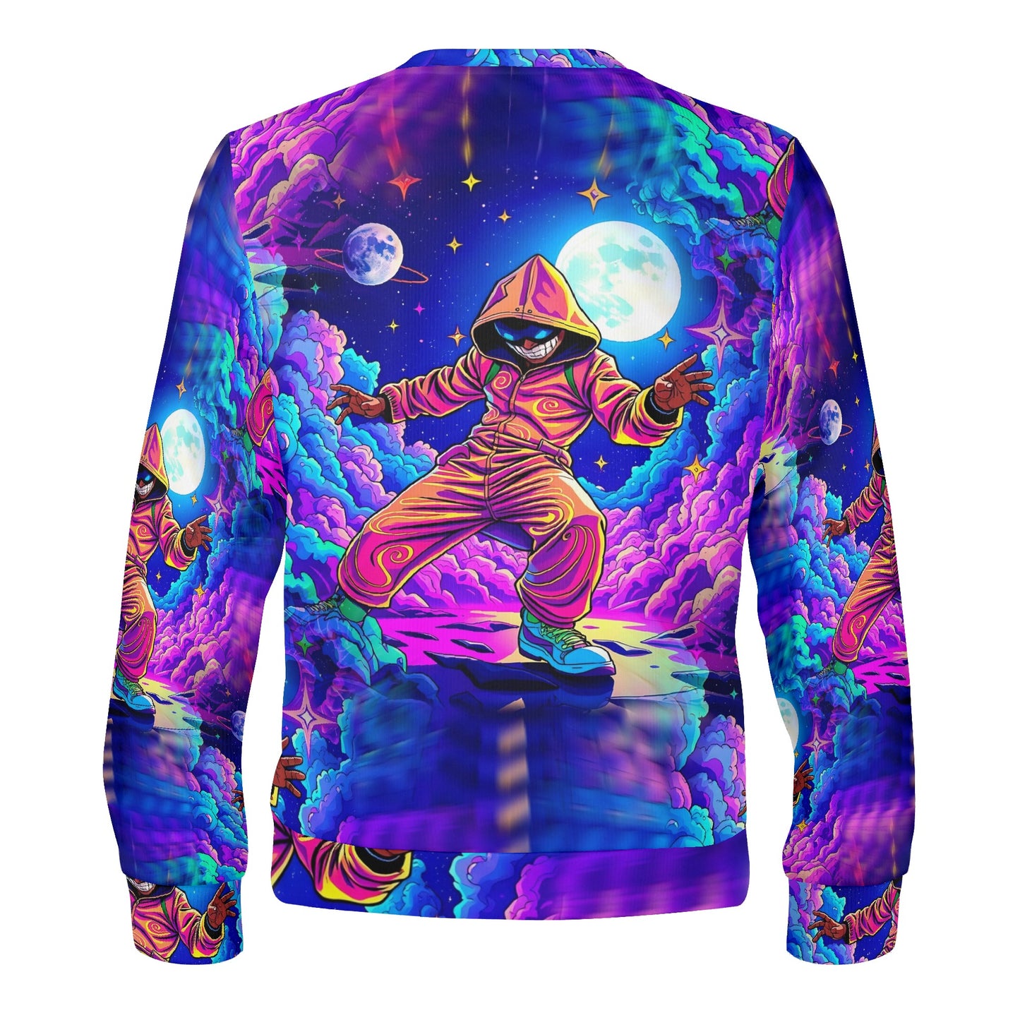 Future Flash – Unisex Sweater: Wear the Cosmos, Defy the Ordinary