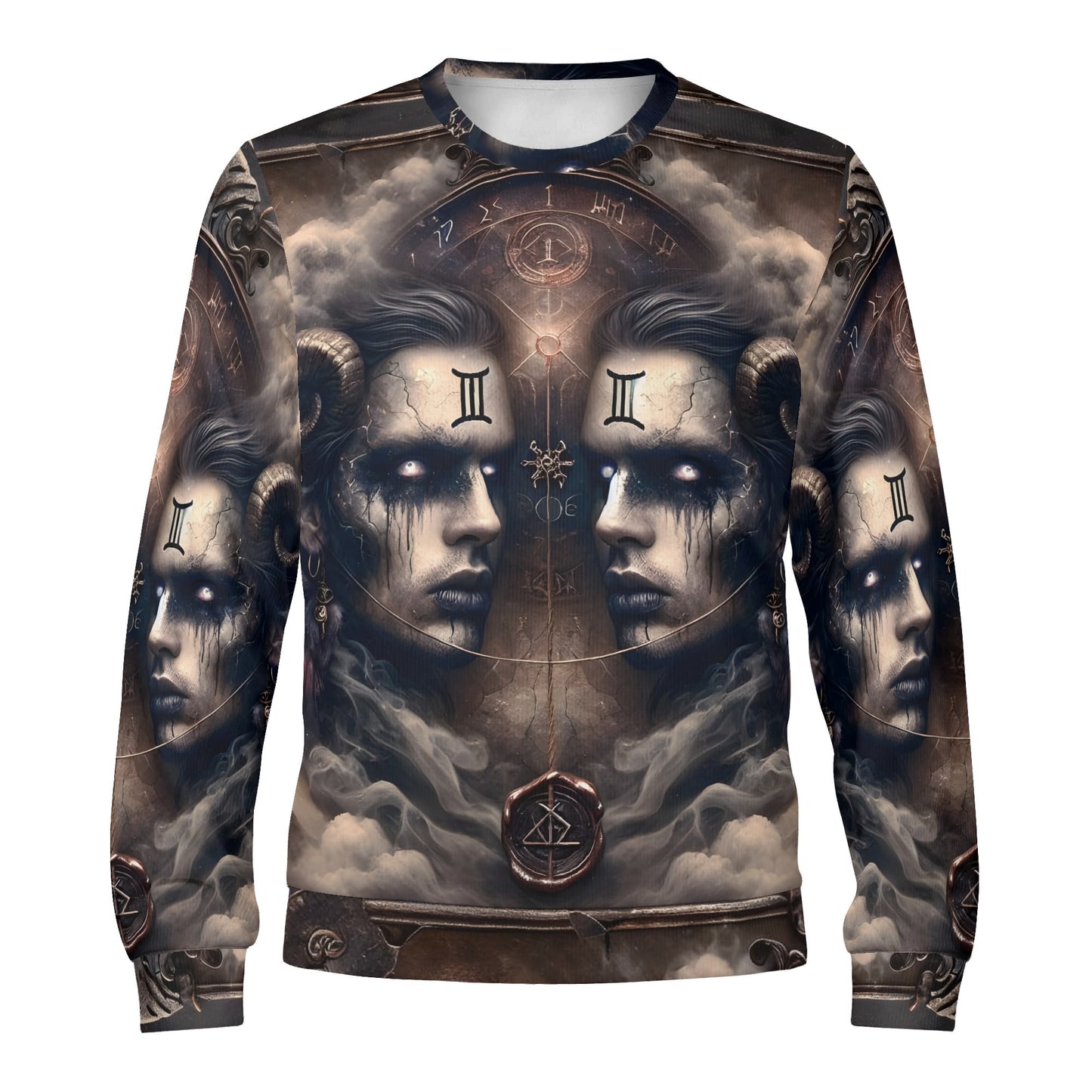 Zodiac Collection - Gemini Cotton Terry Sweatshirt