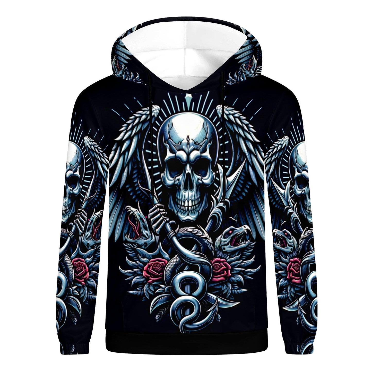 Gothic Ascendancy Cotton Terry Hoodie by Loud and Lethal