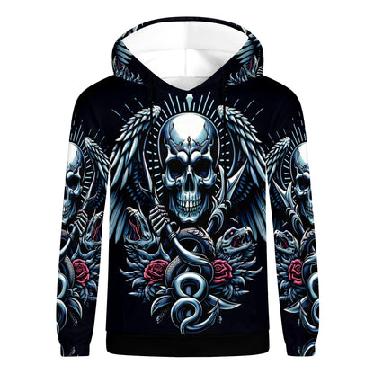 Gothic Ascendancy Cotton Terry Hoodie by Loud and Lethal