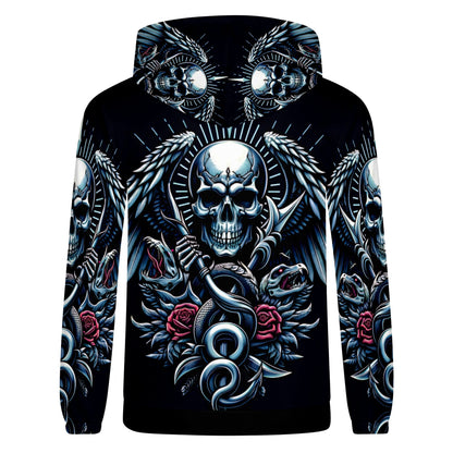 Gothic Ascendancy Cotton Terry Hoodie by Loud and Lethal
