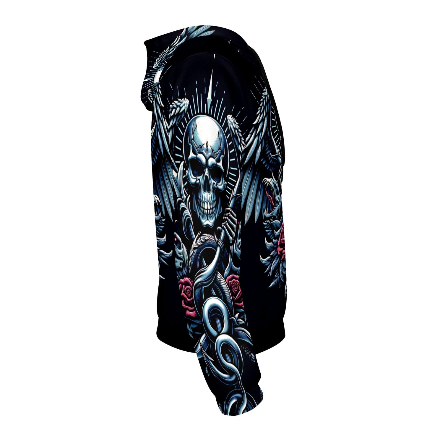 Gothic Ascendancy Cotton Terry Hoodie by Loud and Lethal