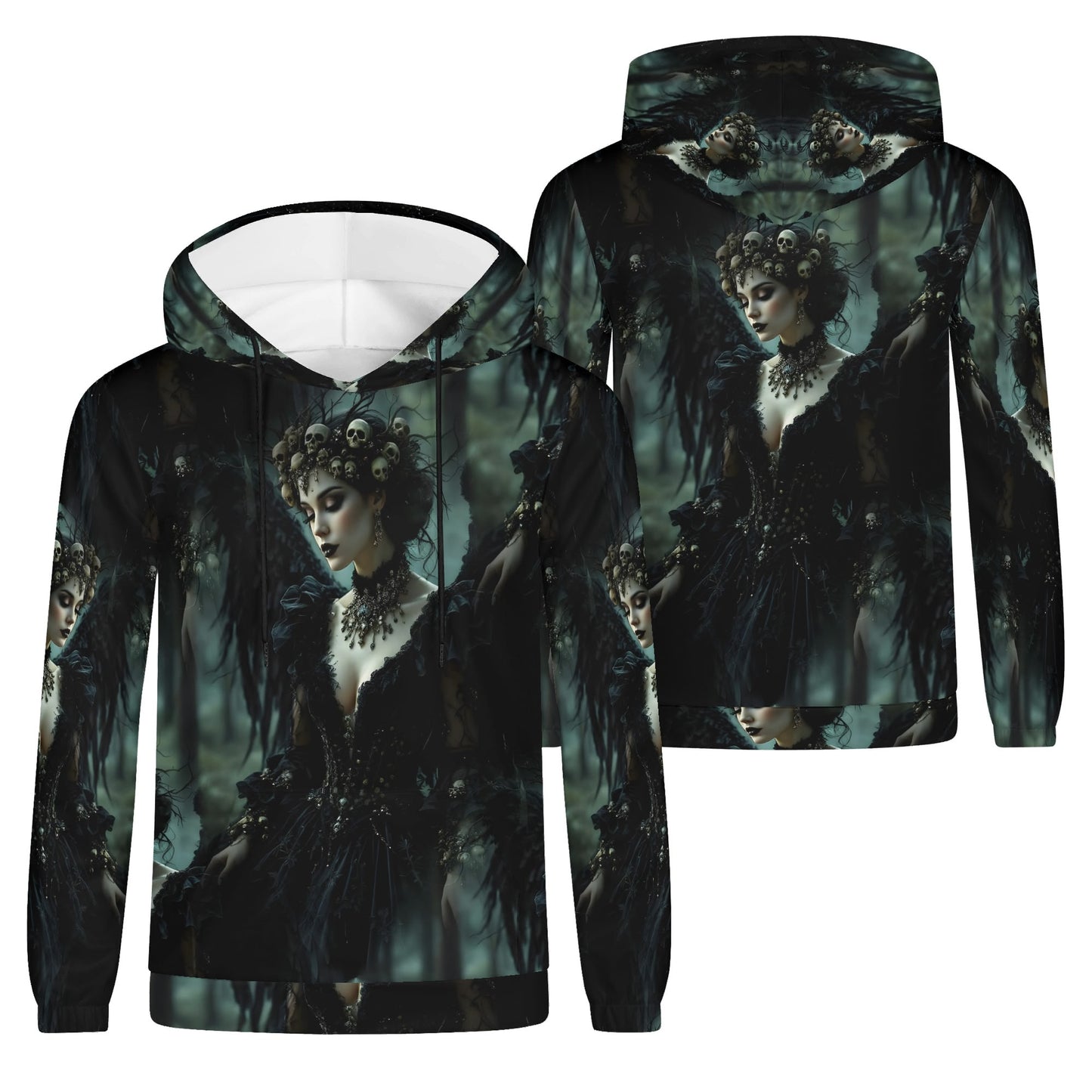 Gothic Requiem – The Ultimate Dark Elegance Hoodie