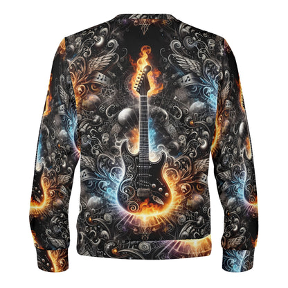 Guitar Galaxy – Unisex Sweater - Ignite Your Passion for Music