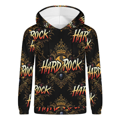 Hard Rock Unisex Hoodie – Regal Energy Meets Rebellion