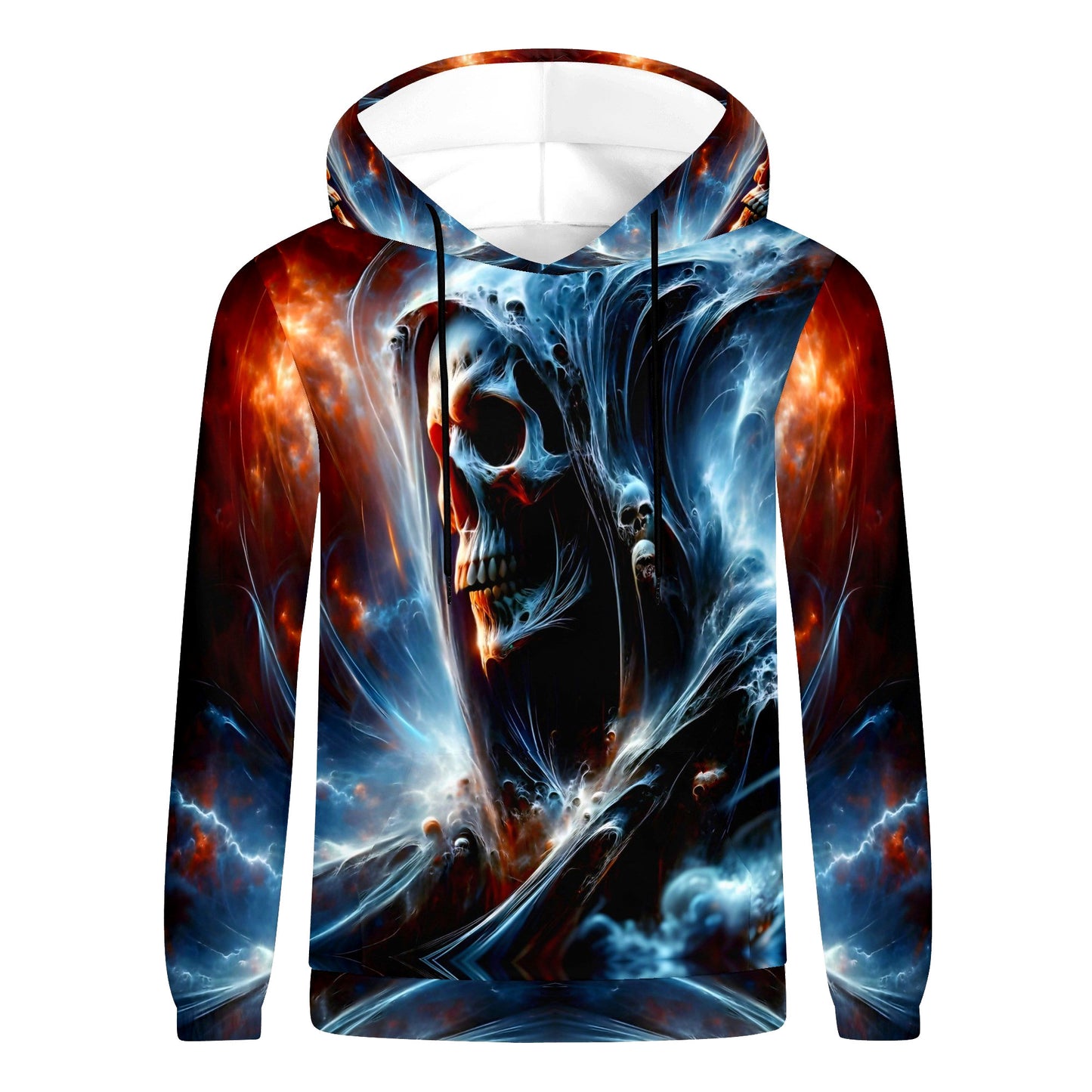 Hellborne Mist Poly French Terry Hoodie by Loud and Lethal