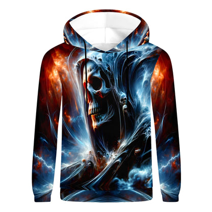 Hellborne Mist Poly French Terry Hoodie by Loud and Lethal
