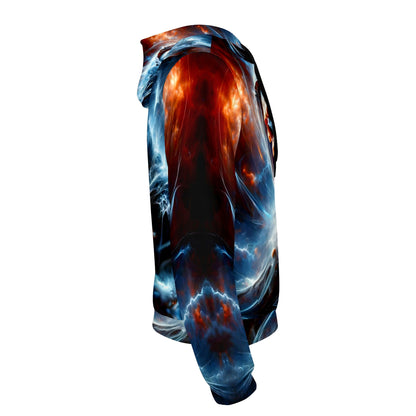Hellborne Mist Poly French Terry Hoodie by Loud and Lethal