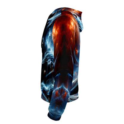 Hellborne Mist Poly French Terry Hoodie by Loud and Lethal