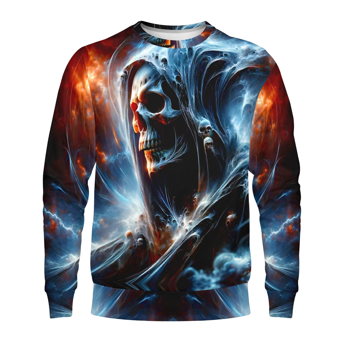Hellborne Mist Cotton Terry Sweatshirt by Loud & Lethal