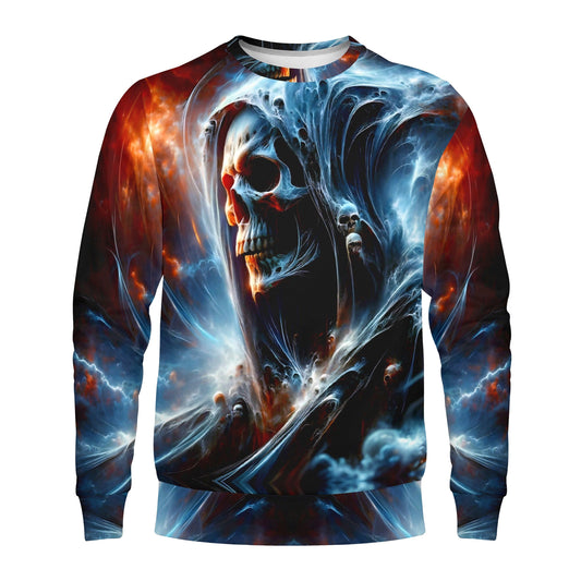 Hellborne Mist Cotton Terry Sweatshirt by Loud & Lethal