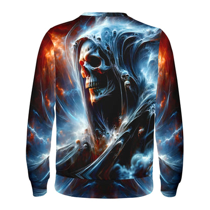 Hellborne Mist Cotton Terry Sweatshirt by Loud & Lethal