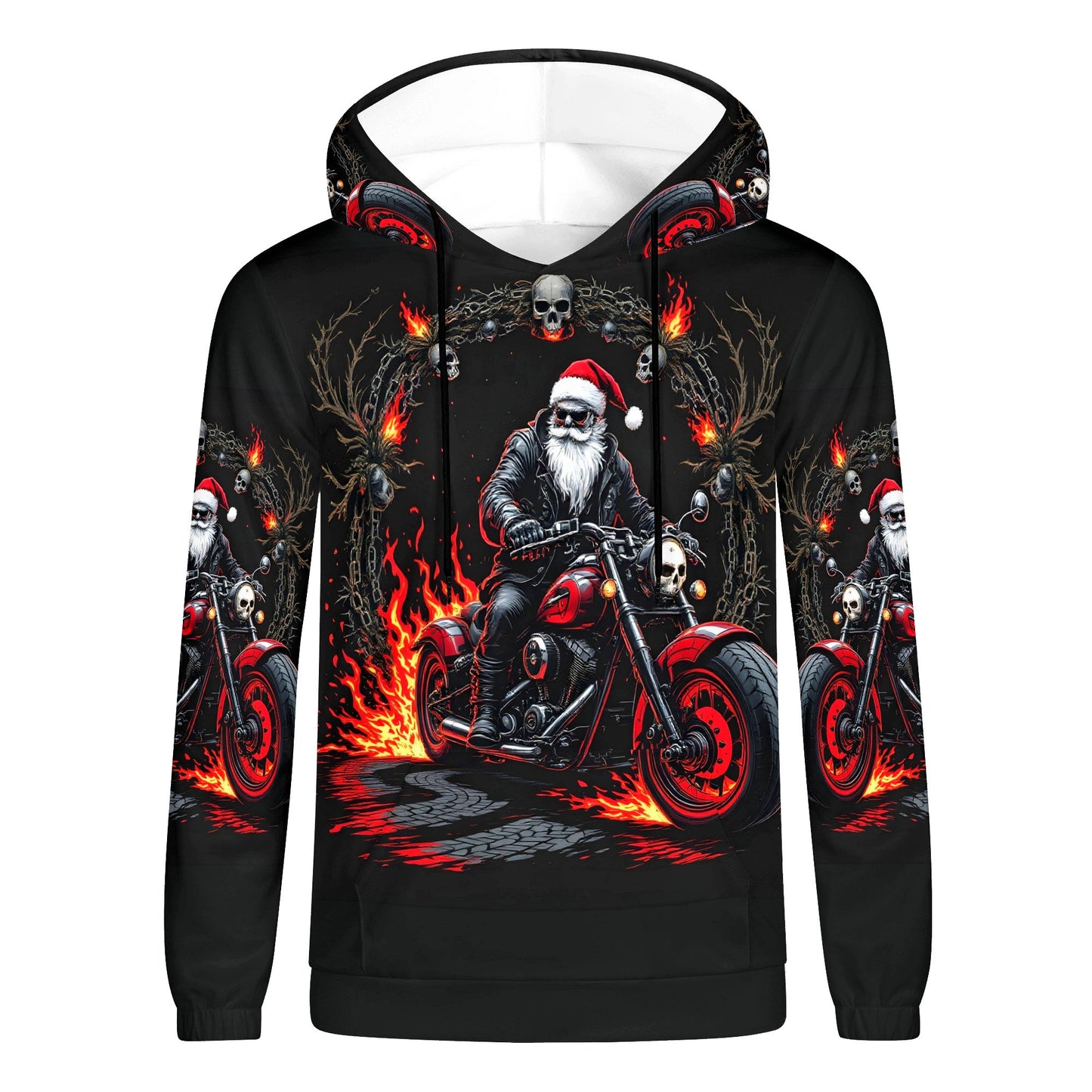 Hellfire Claus – Poly French Terry Hoodie
