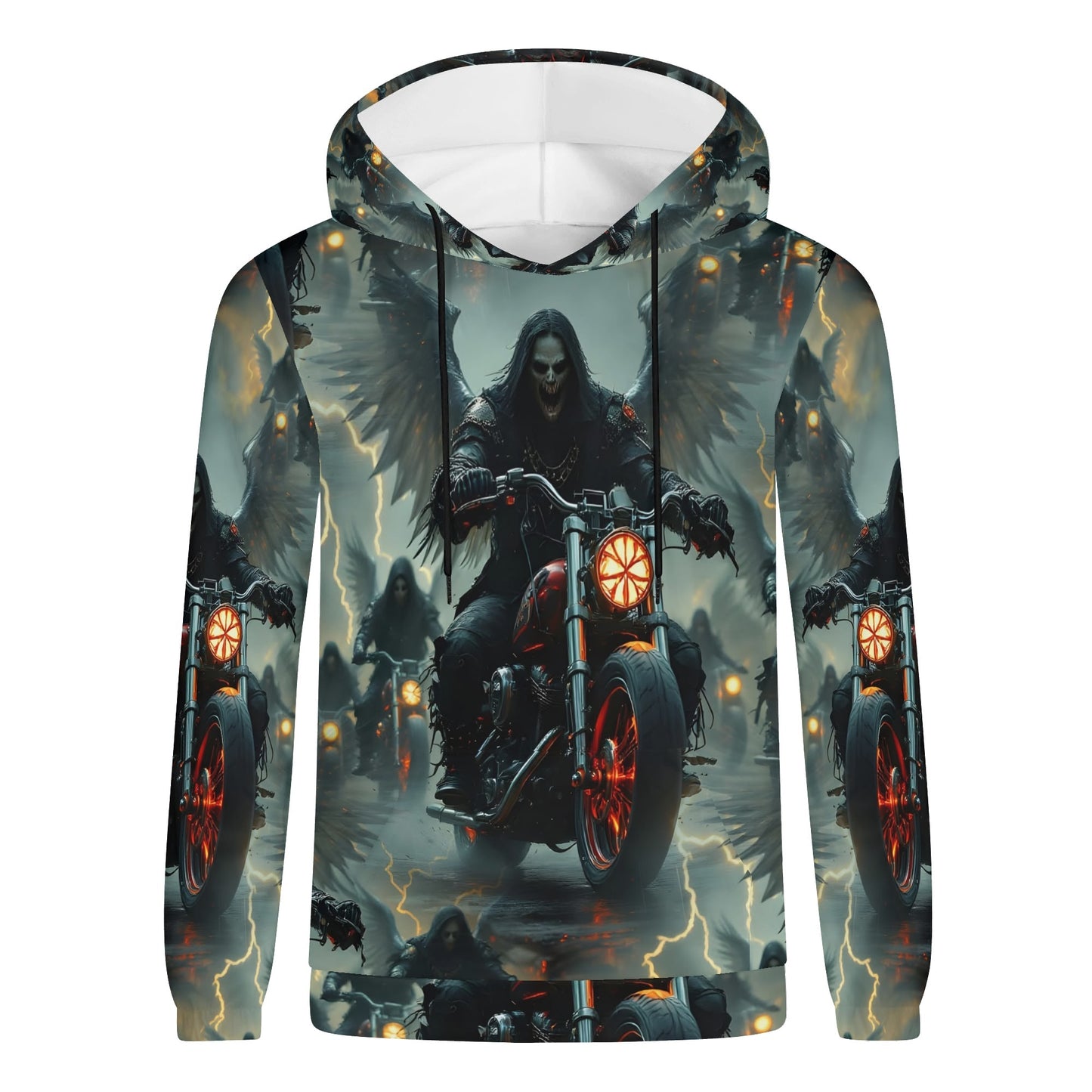 Hellfire Riders – Rebellion Forged in the Storm Hoodie