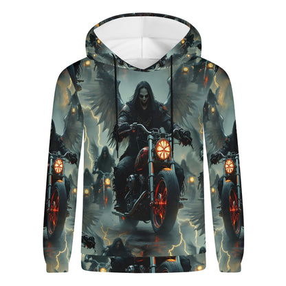 Hellfire Riders – Rebellion Forged in the Storm Hoodie