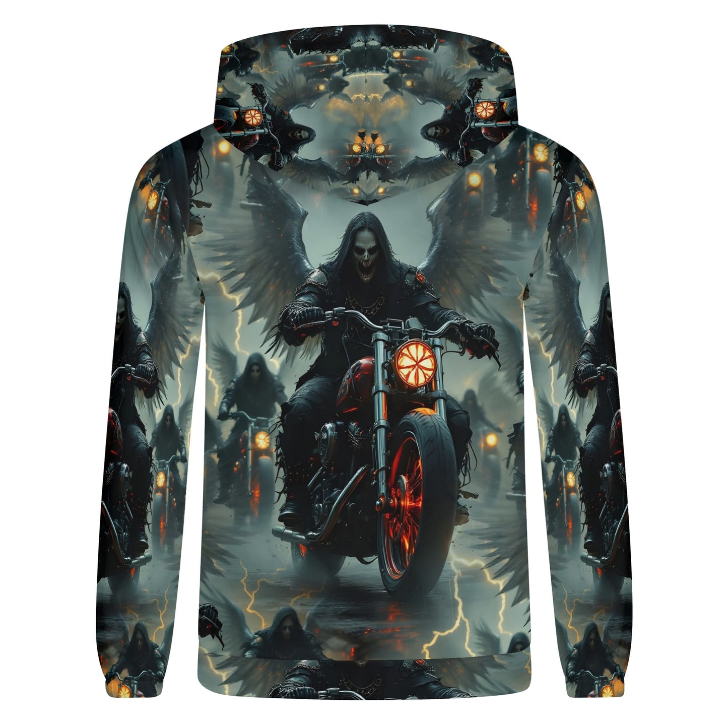 Hellfire Riders – Rebellion Forged in the Storm Hoodie