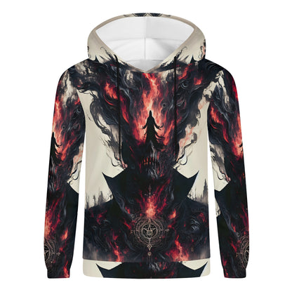 Heretic’s Embrace – Unisex Hoodie - Dark, Rebellious Fashion