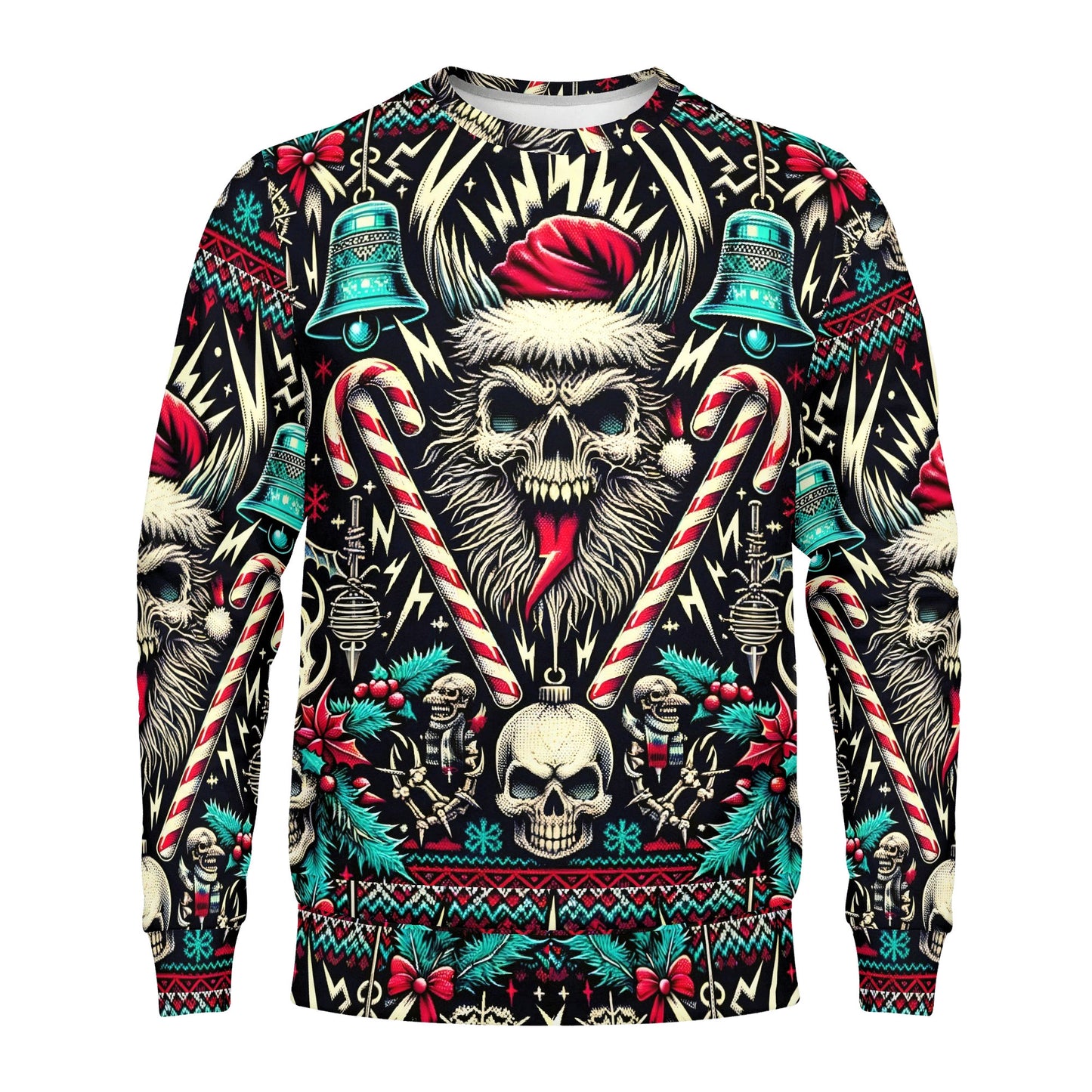 Hollow Holiday - Cotton Terry Christmas Sweatshirt
