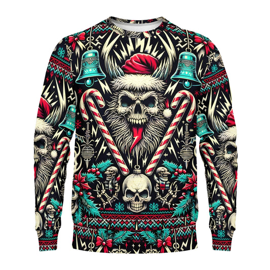 Hollow Holiday - Cotton Terry Christmas Sweatshirt