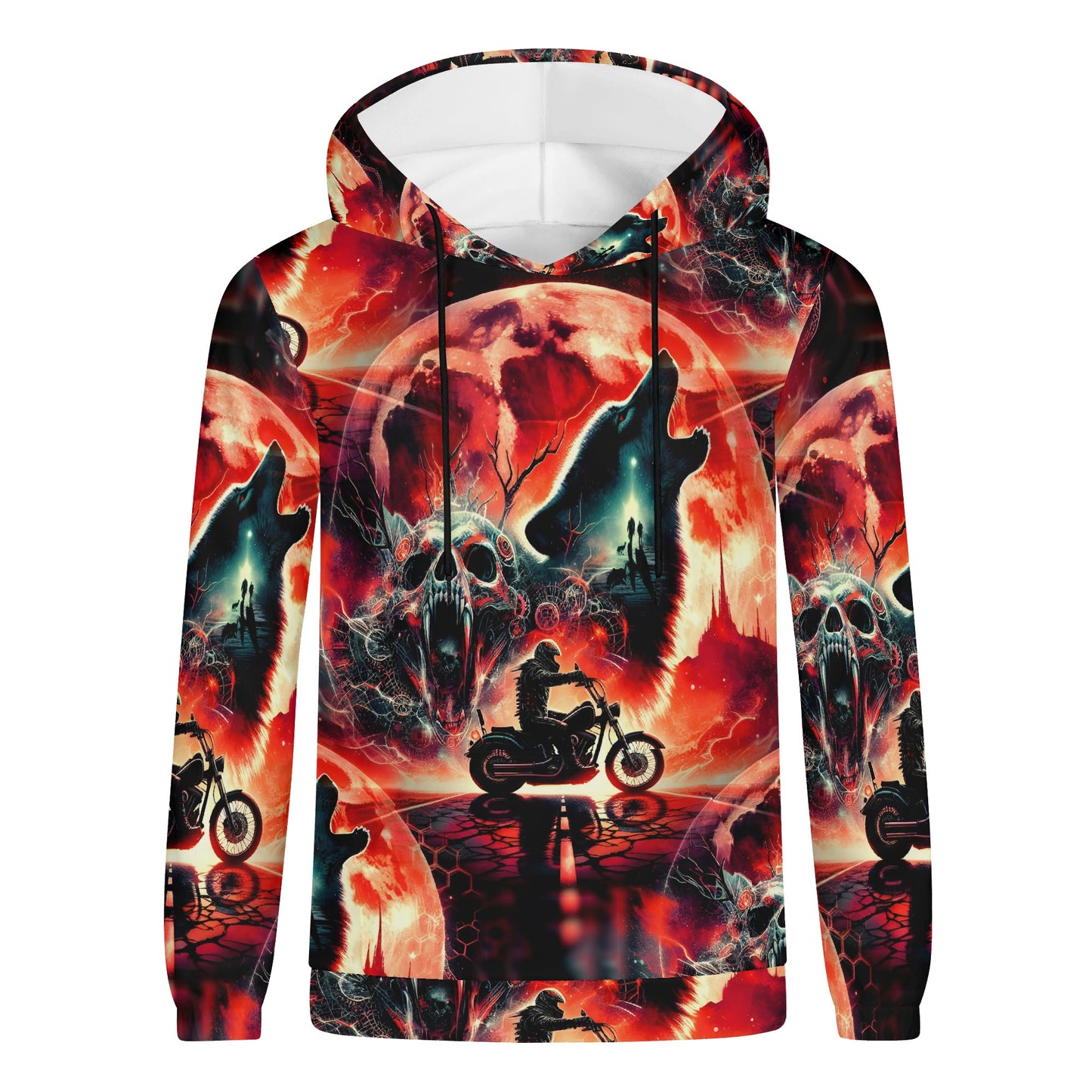 Howling Fury - Unisex Hoodie – Ride into the Fire of Rebellion