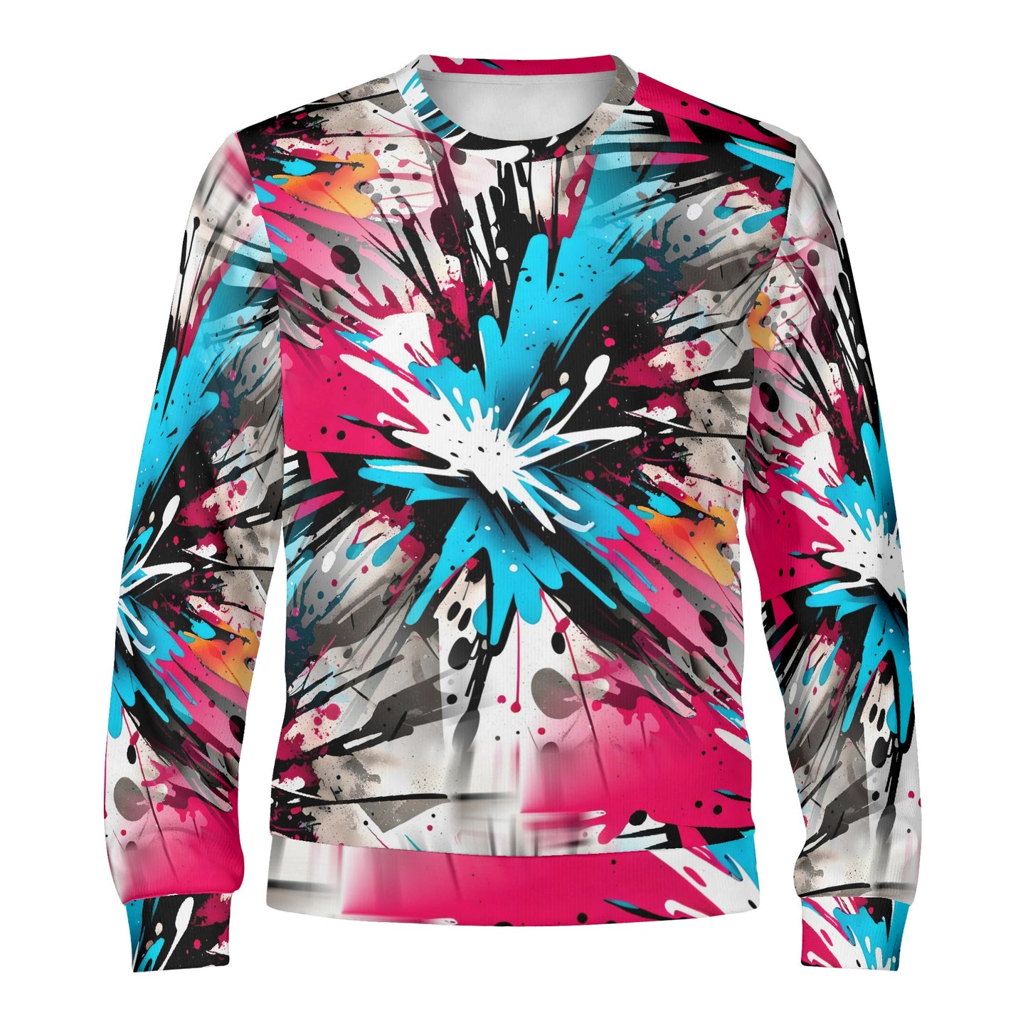 Inked Up – Unisex Sweater: A Burst of Energy and Style