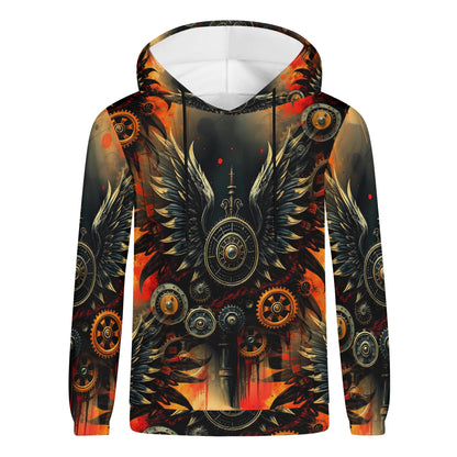 Iron & Wings - Unisex Hoodie – Where Steampunk Meets Rebellion