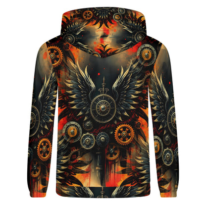 Iron & Wings - Unisex Hoodie – Where Steampunk Meets Rebellion