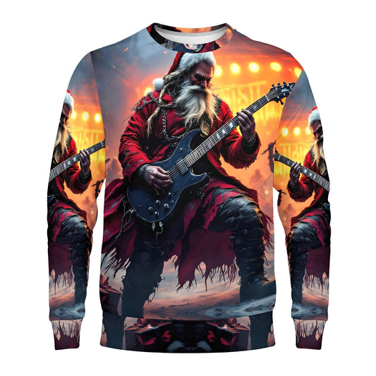 Jingle Bell Jam – Poly French Terry Christmas Sweatshirt by Loud & Lethal