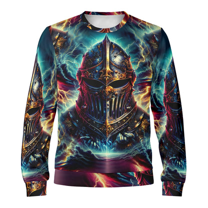 Knightfall Fury - Unisex Sweater - Unleash Your Inner Warrior