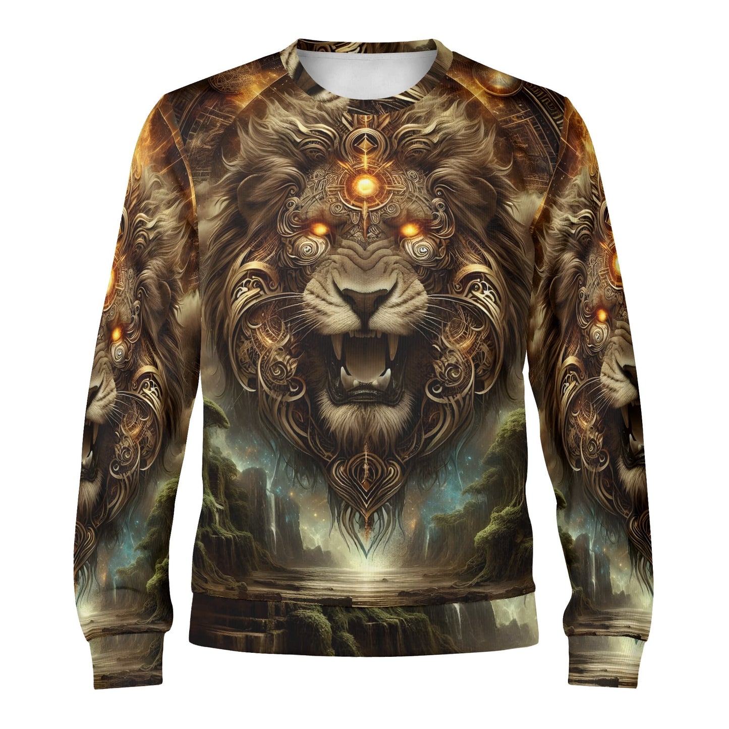 Zodiac Collection - Leo Poly French Terry Sweatshirt