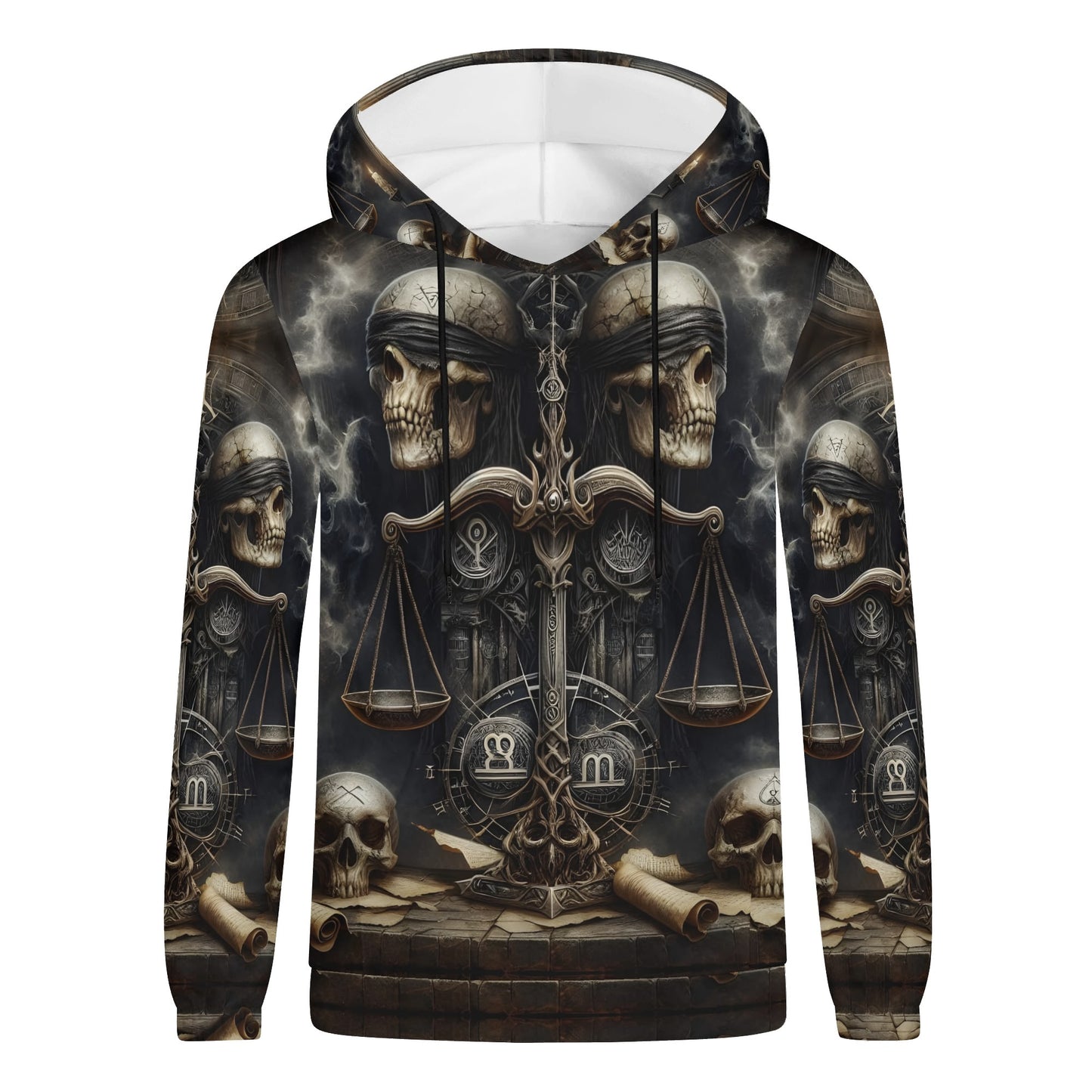 Zodiac Collection - Libra Poly French Terry Hoodie