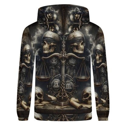Zodiac Collection - Libra Poly French Terry Hoodie