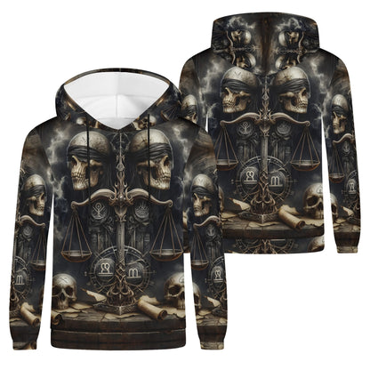 Zodiac Collection - Libra Poly French Terry Hoodie