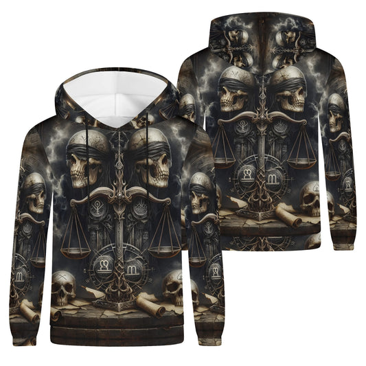 Zodiac Collection - Libra Poly French Terry Hoodie