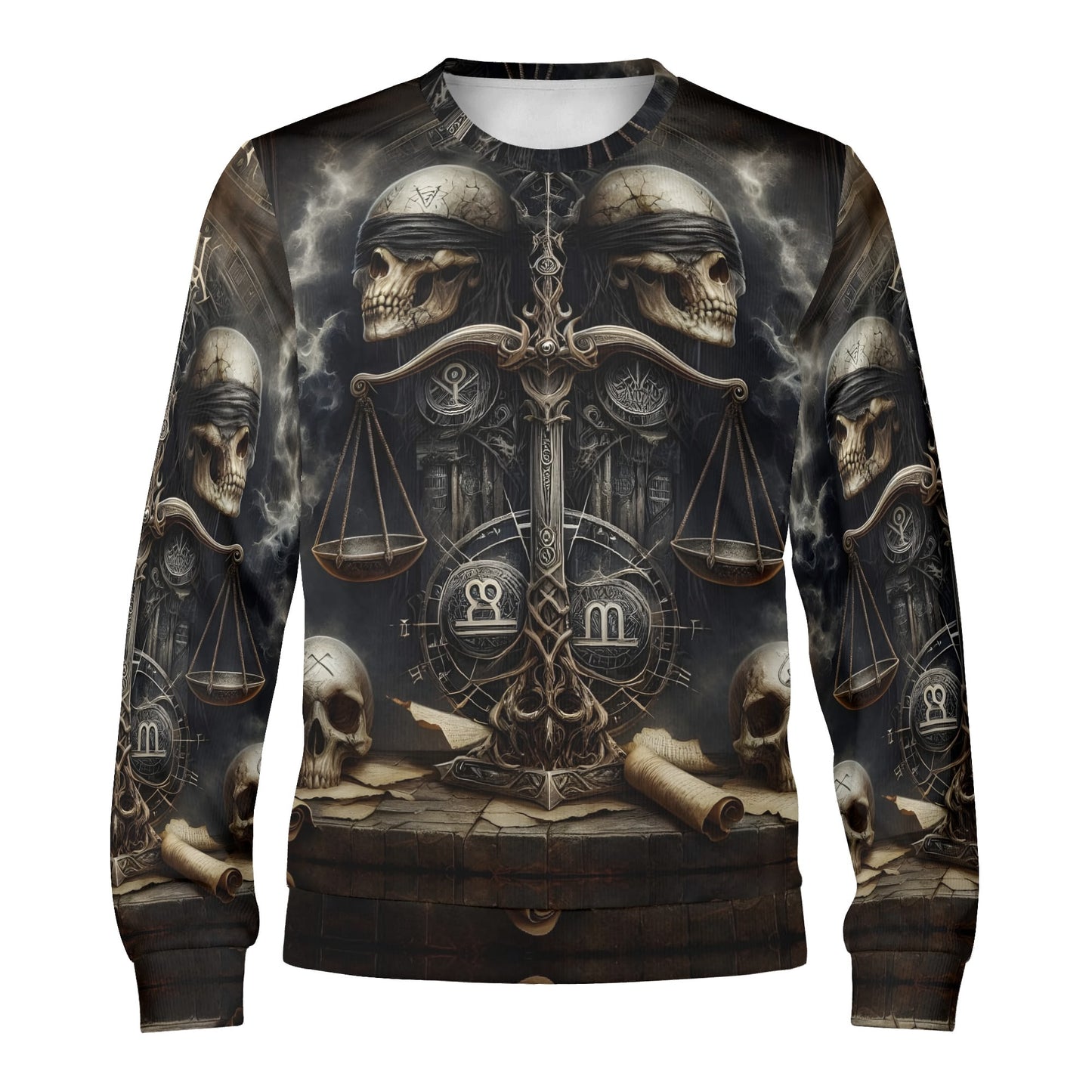 Zodiac Collection - Libra Poly French Terry Sweatshirt