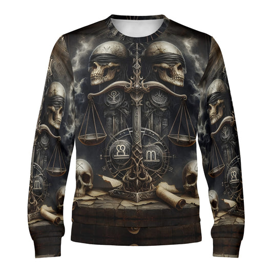 Zodiac Collection - Libra Poly French Terry Sweatshirt