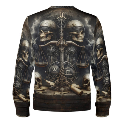 Zodiac Collection - Libra Poly French Terry Sweatshirt