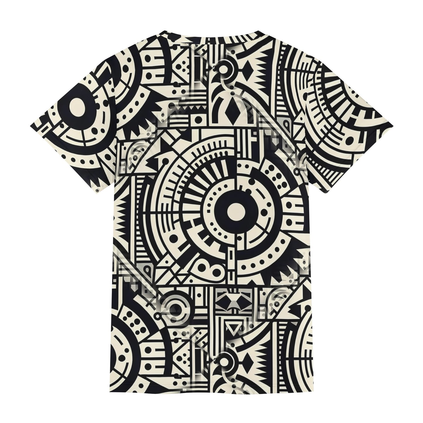 Linear Labyrinth – Unisex T-Shirt - Step Into a World of Geometric Perfection