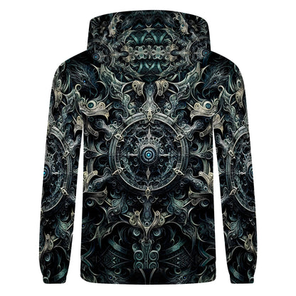 Locus of the Unseen Poly French Terry Hoodie by Loud and Lethal