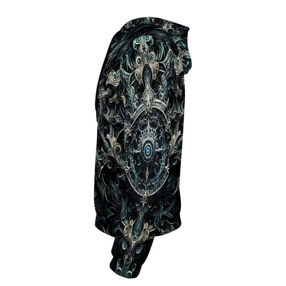 Locus of the Unseen Poly French Terry Hoodie by Loud and Lethal